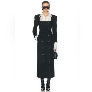 Helsa The Hourglass Coat in Black